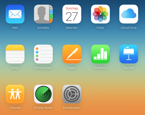 Apples Speicherdienste nennt sich iCloud.