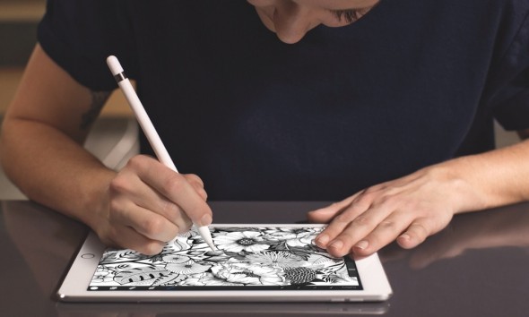 Auch der Apple Pencil wird unterstützt.