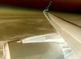 sunset - FL370 (DE1403)
