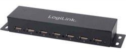 Logilink USB 2.0 Hub 7-Port Metal - Hub - 7 x Hi-Speed USB, UA0148.jpg