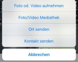 6 Eigene Kontaktdaten Versenden Apfeltalk