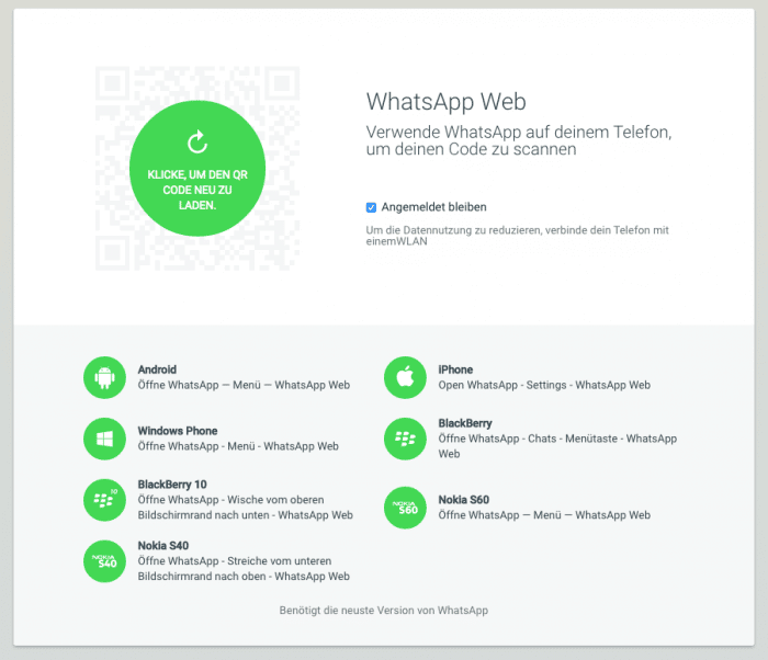 [Update] WhatsApp Web für iOS kommt