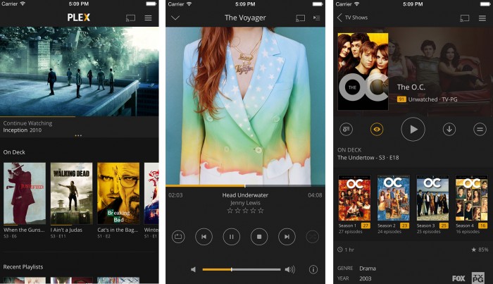 Plex für iOS ist in der runderneuerten Version 4.0 erschienen.