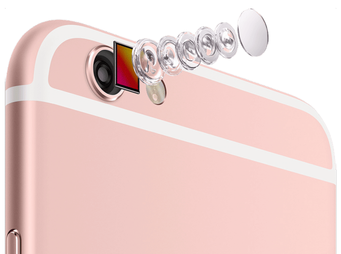 iPhone 6s Roségold Kamera