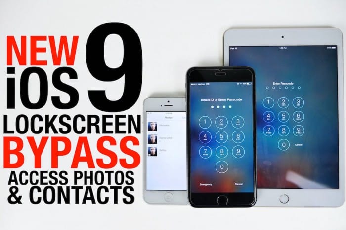 Lockscreen-Bug unter iOS 9 ermöglicht Zugriff auf Bilder und Kontakte