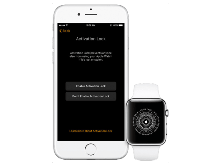 watchOS 2 Aktivierungssperre