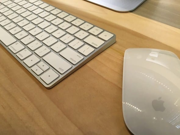 Magic Mouse 2 und Magic Trackpad.