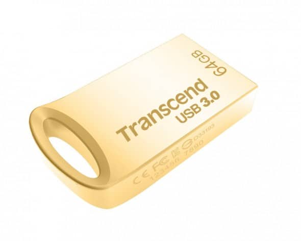 Transcend TS64GJF710G JetFlash710 64GB Speicherstick USB 3.0 gold