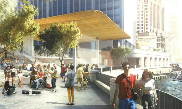 Apple Store: Renderings zeigen neuen Flagship-Store in Chicago