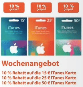 iTunes-Guthaben Müller