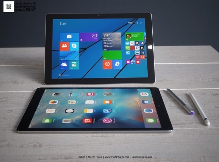 iPad Pro Surface Pro 4
