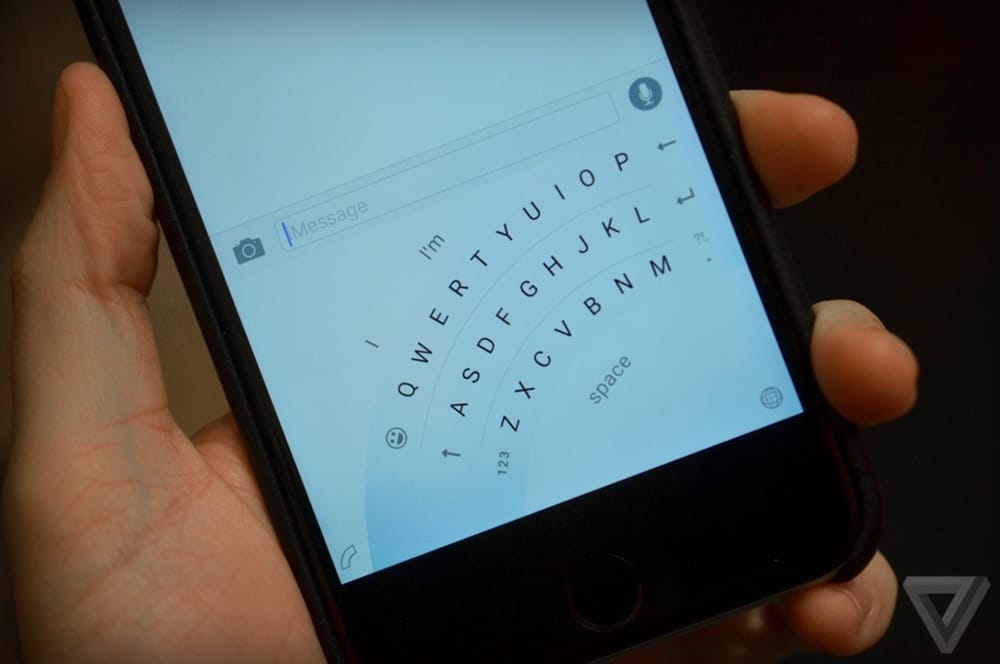 Weitere Details und Bilder zu Microsofts iPhone-Tastatur „Word Flow“