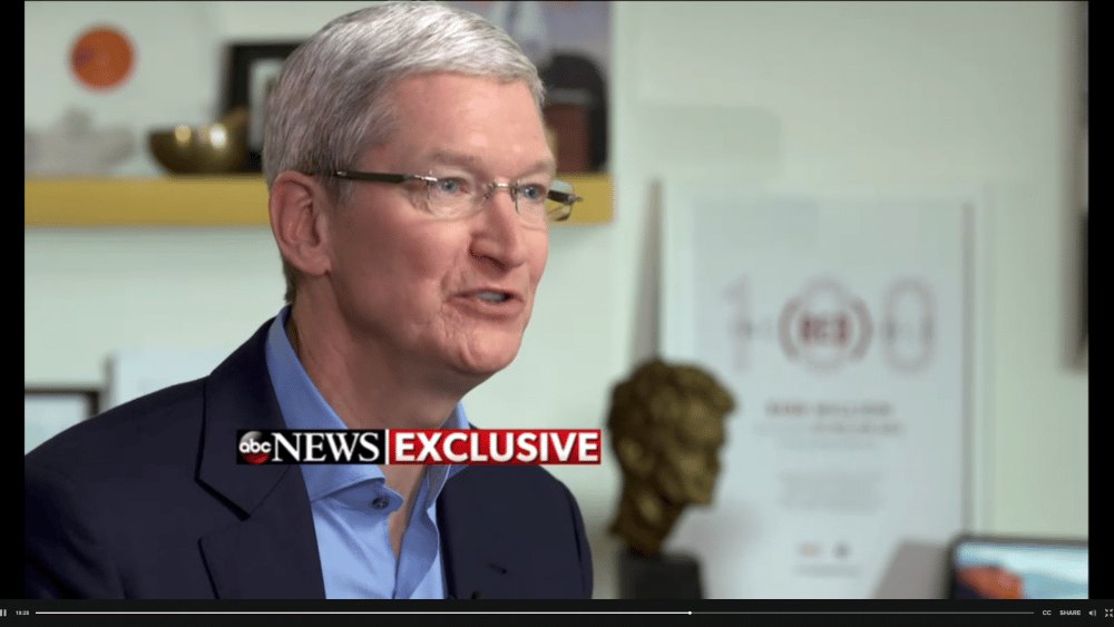 Tim Cook: Eine Backdoor ist wie ein Krebsgeschwür