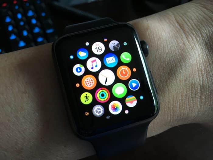 Apps auf der Apple Watch.