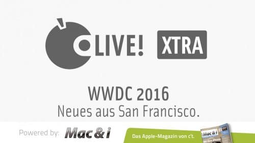 Apfeltalk LIVE! XTRA – Die WWDC 2016