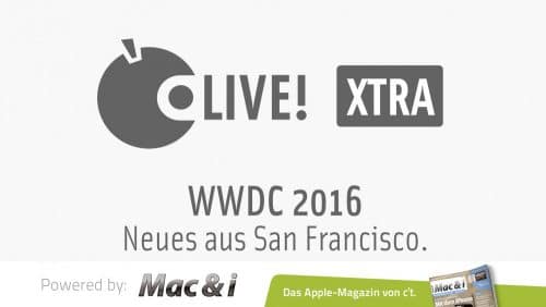 Apfeltalk LIVE! XTRA – Die WWDC 2016