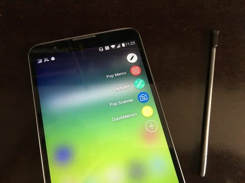 Das LG Smartphone hat seinen Namen diesem Eingabestift zu verdanken.