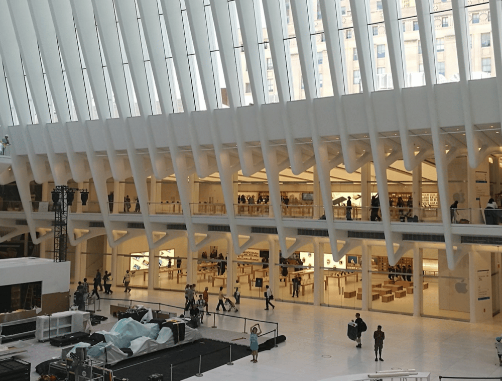 Apple Eroffnet Store Am World Trade Center In New York