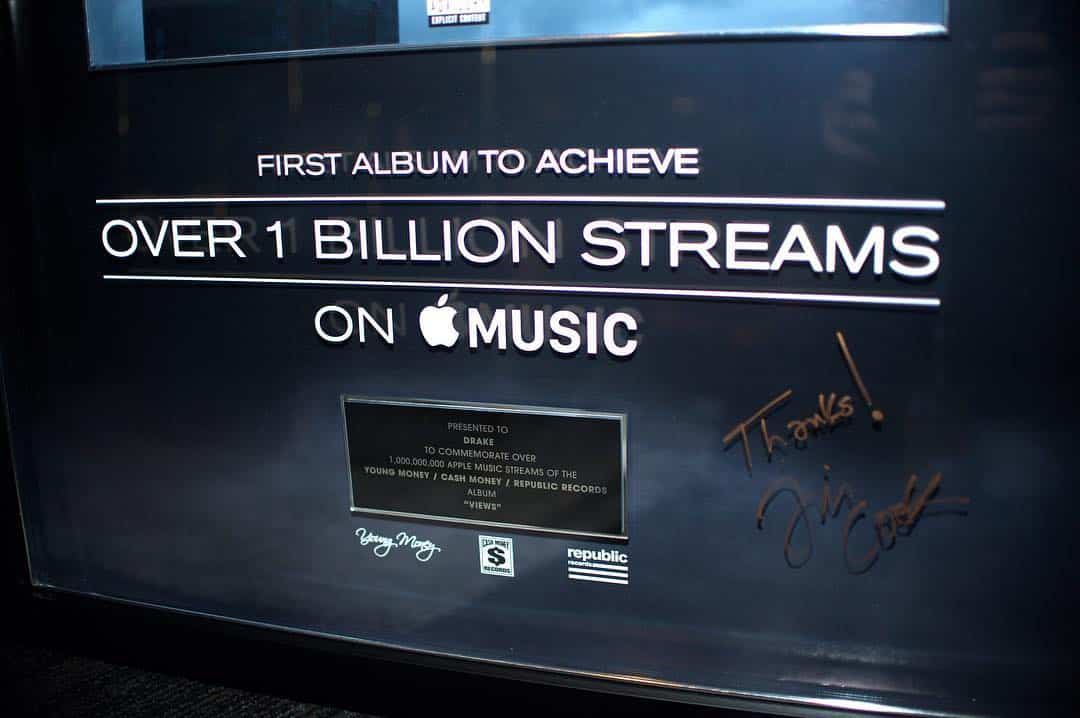 Apple Music: Rapper Drake durchbricht als erster eine Milliarde Streams