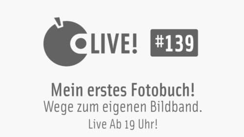 Apfeltalk LIVE! #139 – Mein erstes Fotobuch, 2.12., 19 Uhr