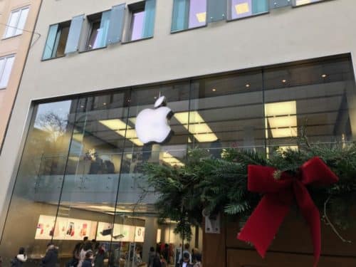 Apple Rosenstraße wird sicher voll werden am 17.12.