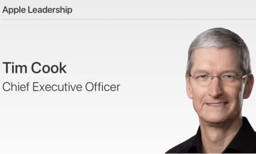 Tim Cook verkauft Apple Aktien im Wert von 57,8 Millionen US-Dollar