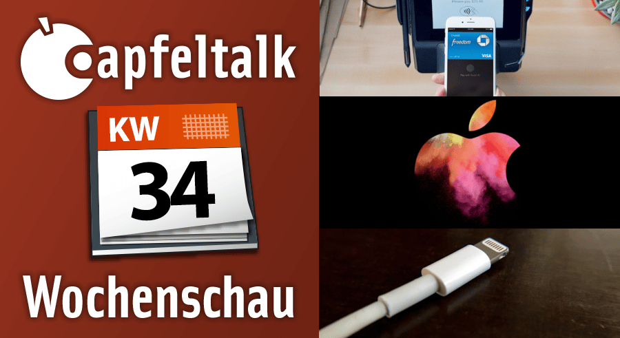 Neulich bei Apfeltalk – Was letzte Woche wichtig war KW34