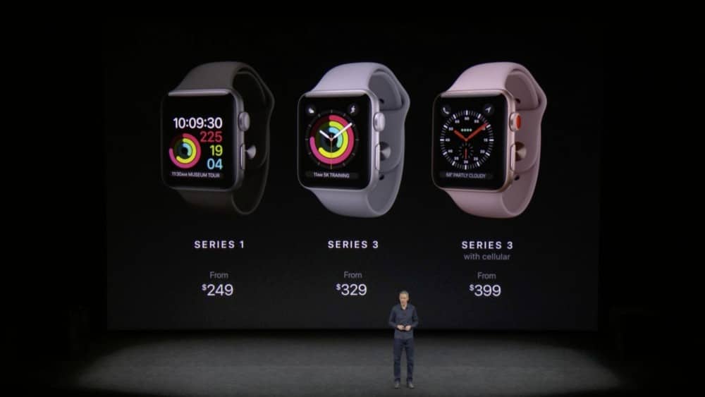 Apple Watch Series 3 in Osterreich
