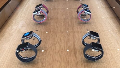 Apple Platz 1 bei Wearables