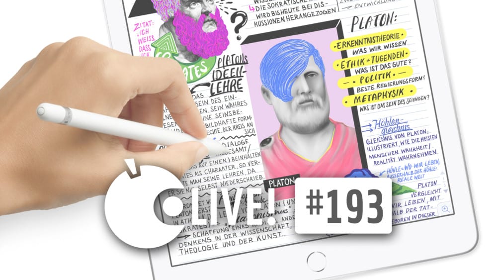 Apfeltalk LIVE! #193 – Das neue iPad, 6.4., 19 Uhr