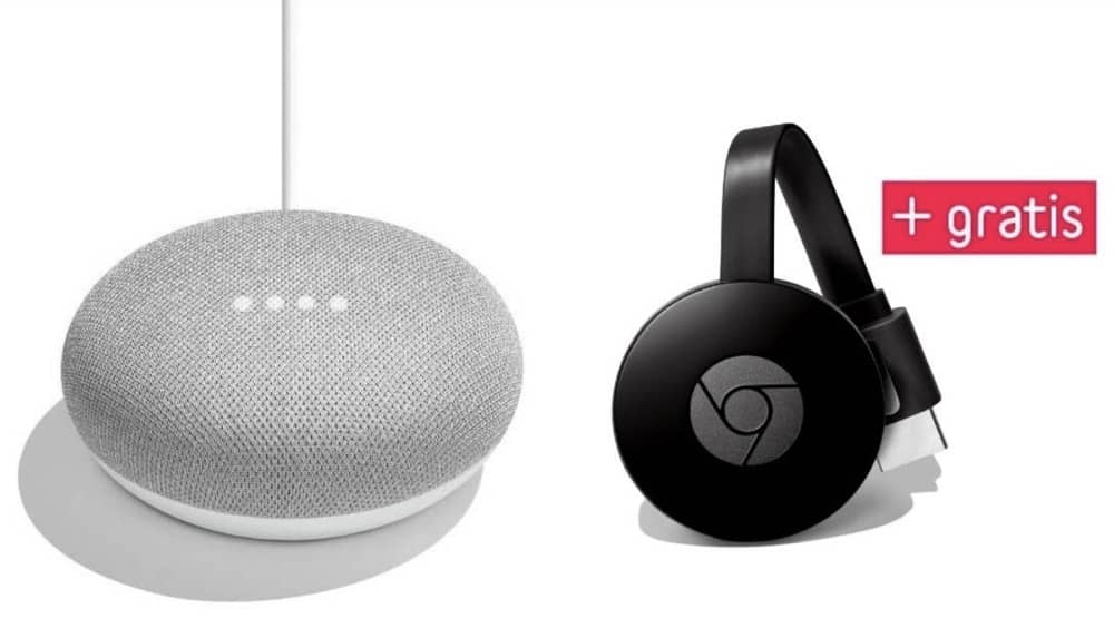 Google Home Mini und gratis Google Chromecast