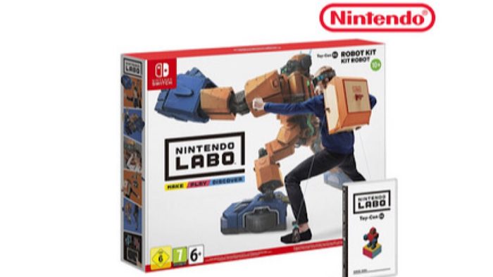 Switch Labo Robot Kit