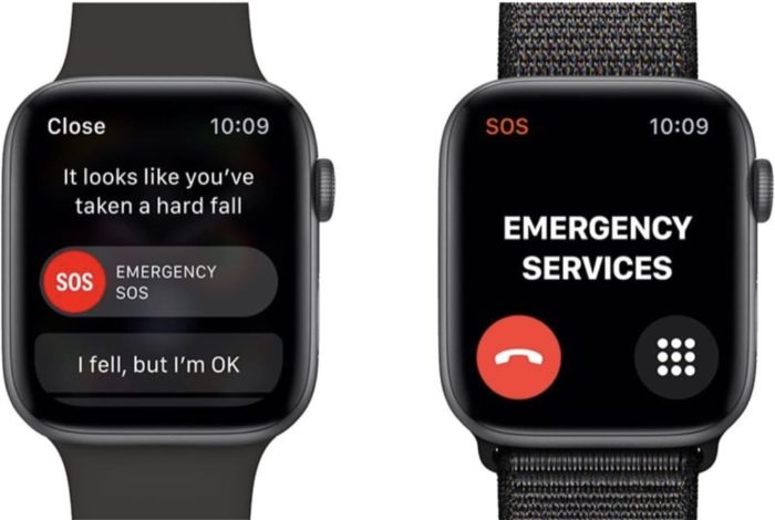 Apple Watch Sturzerkennung