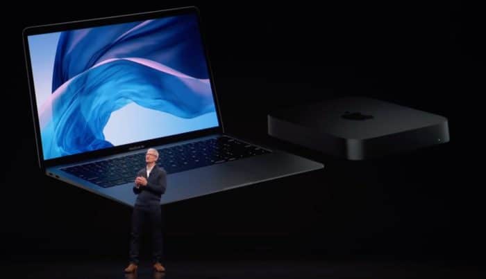 Tim Cook MacBook Air Mac mini