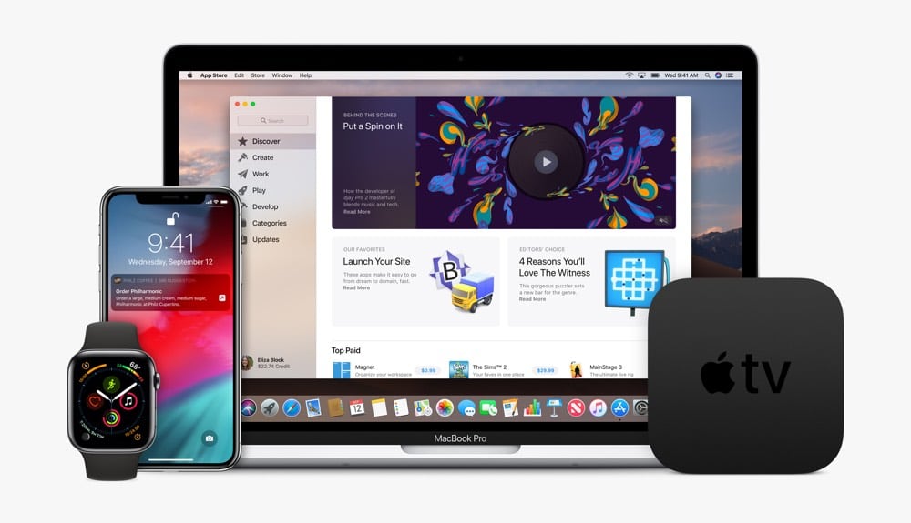 Apple Plattformen Mac iPhone Apple TV Apple Watch