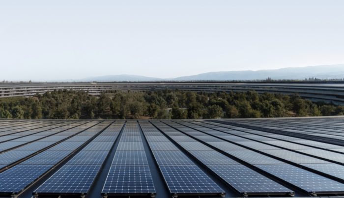Apple Park Solaranlage