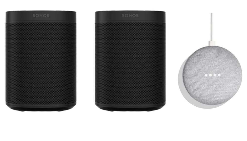 Sonos One Stereo Set + gratis Google Nest Mini