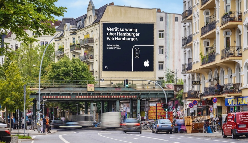 iPhone-Privatsphäre: Apple-Plakatkampagne jetzt auch in Berlin & Hamburg