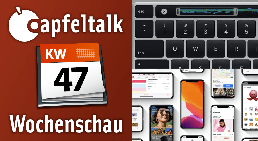 Neulich bei Apfeltalk – Was letzte Woche wichtig war KW 47/2019