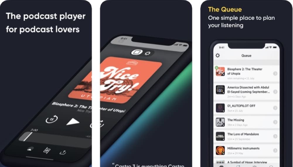 Castro Podcast-App: Funktionsstörungen und Unsicherheiten