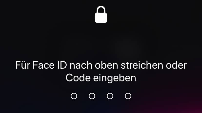 iOS Beta 13.5 – Schneller zur PIN, wenn Face ID versagt