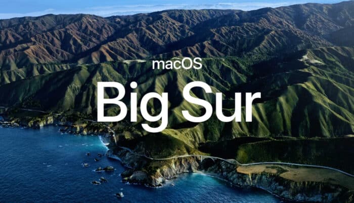 macOS Big Sur