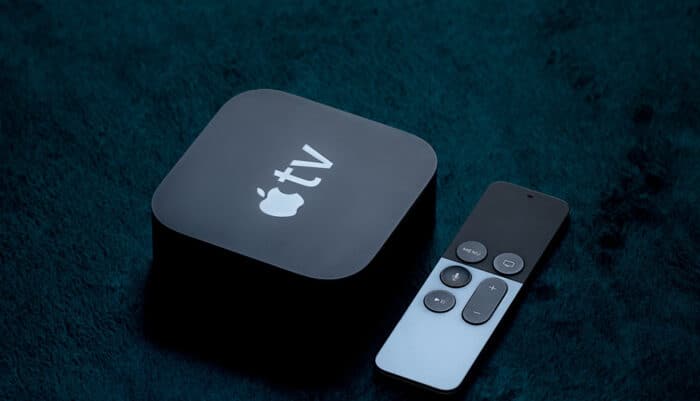 Apple TV Fernbedienung separat erhältlich