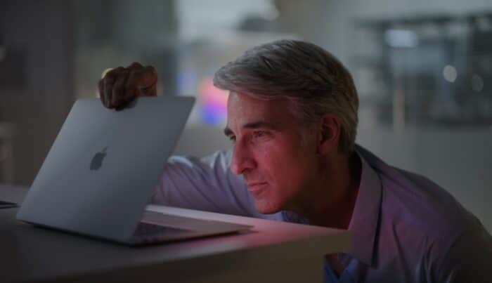 Craig Federighi MacBook Air