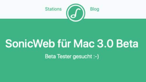 Beta-Tester für SonicWeb 3.0 gesucht