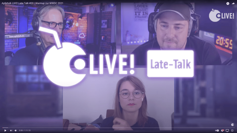 Warm Up zur WWDC21 im Late-Talk