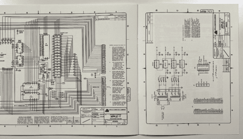 Apple-1 Schaltplan Apple-1 Schaltplan