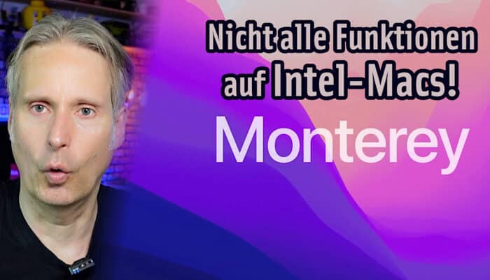 Apfeltalk Video: Nicht alle Funktionen kommen auf Intel-Macs!