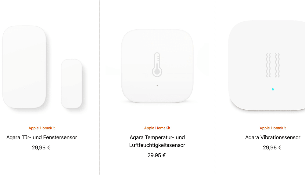 Apple adelt Aqara HomeKit Zubehör