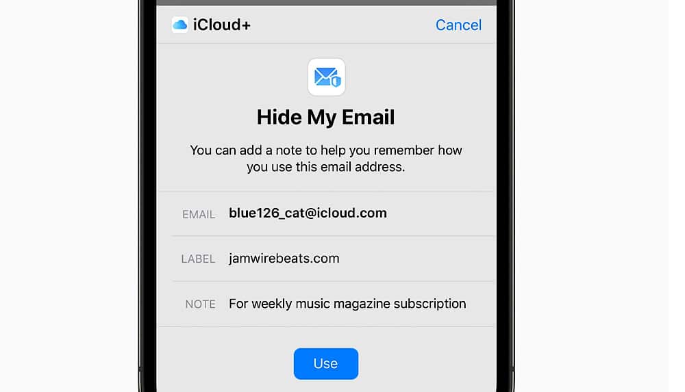 iCloud+ privacy